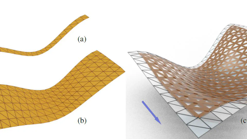 Computational design of asymptotic geodesic hybrid gridshells via propagation